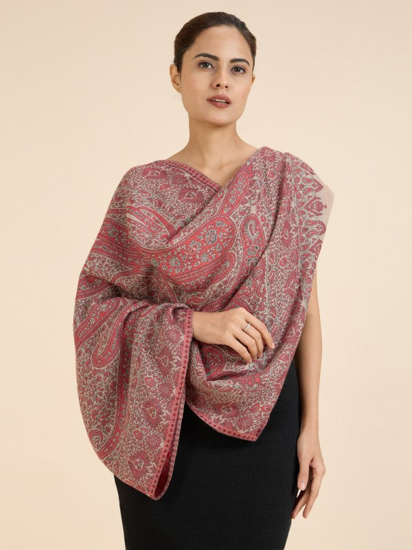 Maroon Paisley